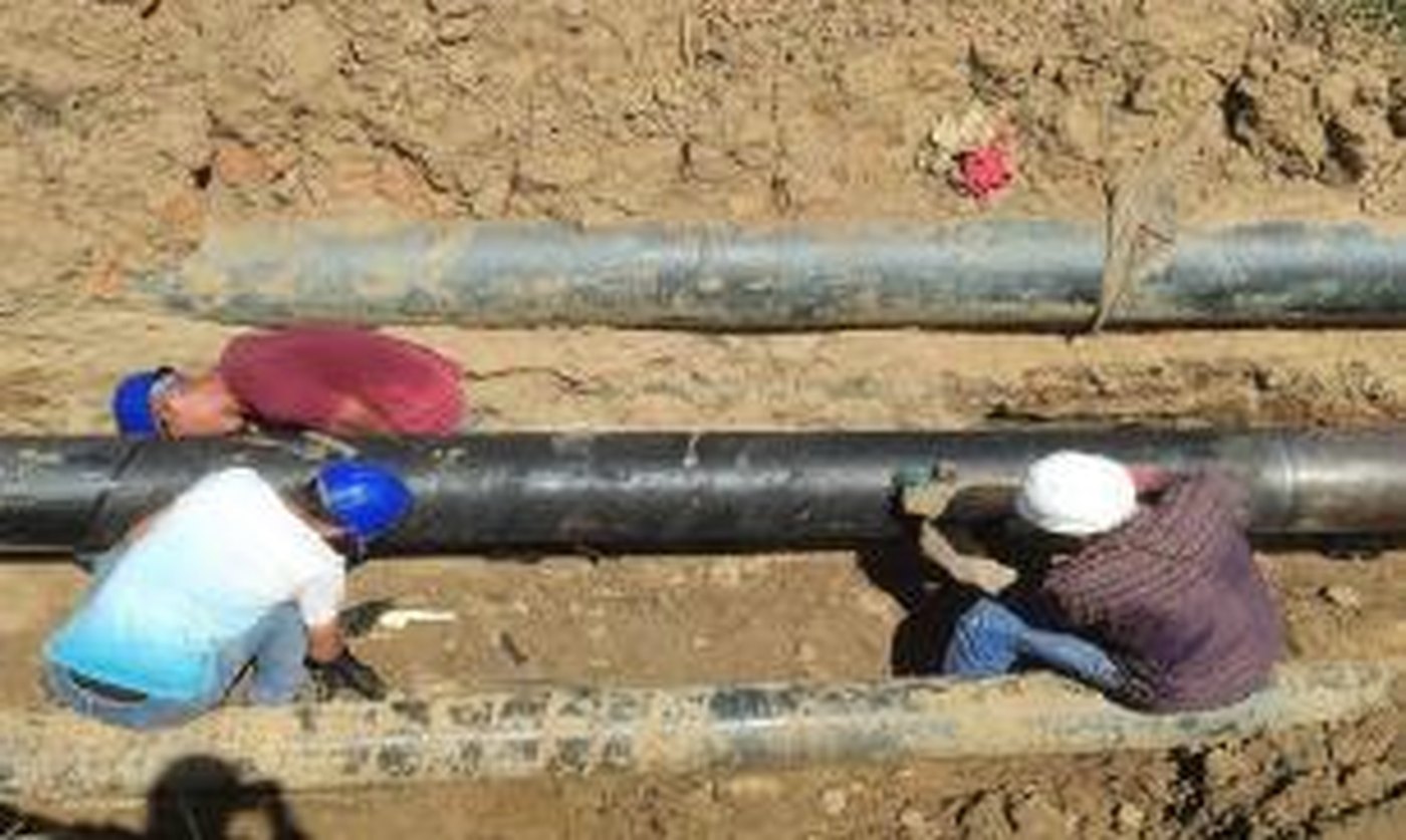 Corrección de fuga de gasoducto de 12", sector Barbacoa progresiva 000+075, área operacional Puerto La Cruz — registro fotográfico 3